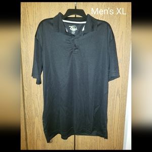 Men's Black Polo